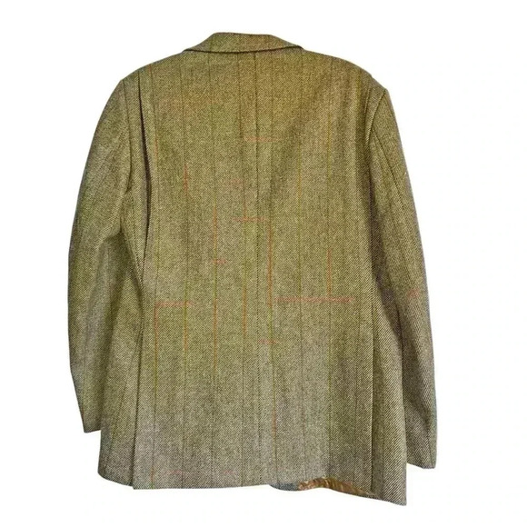 Lambourne Sz 42 L Wool Tweed Action Back Suit Jacket Heritage Academia Office - Picture 2 of 13